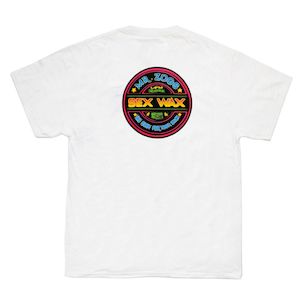 Sexwax Apparel: Sexwax Neon Tee White