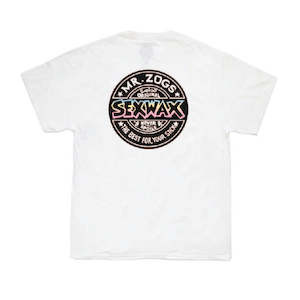 Sexwax Apparel: Sexwax Team Word Fade Tee White