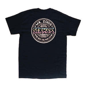 Sexwax Apparel: Sexwax Team Word Fade Tee Black