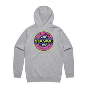 Sexwax Apparel: Sexwax Fluoro Hood Grey