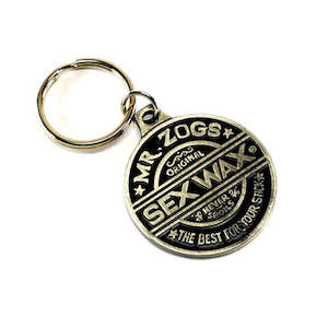 Sexwax Accessories: Sexwax Pewter Key Ring
