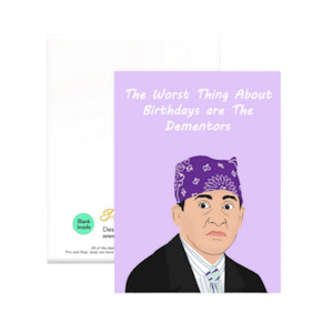 Pro Hop Sale: Pro & Hop Dementors Greeting Card