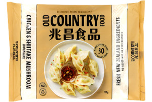 Chicken & Shiitake Mushroom Dumplings