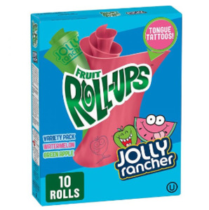 New Arrivals: Fruit Roll-Ups Jolly Rancher 10pk Box Past BBD