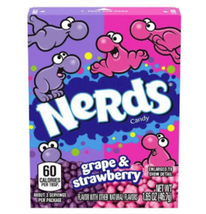 Products: Nerds Grape/Strawberry 46.7g