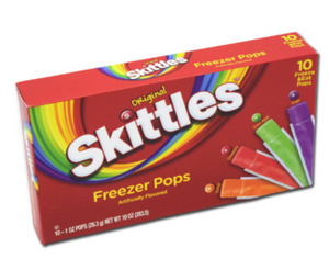 Skittles Freezer Pops