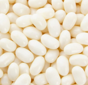 New Zealand Lollies The Old Lolly: White Jelly Beans