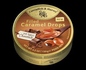 Products: Cavendish & Harvey Caramel Drops Filled with Belgian chocolate