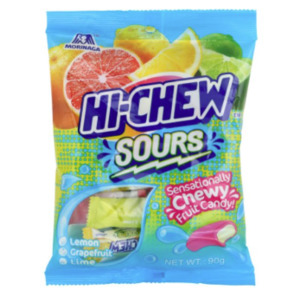 International Sweets The Old Lolly: HI-CHEW Bag Sweet & Sour 90g