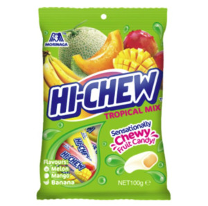 International Sweets The Old Lolly: HI-CHEW Bag Tropical 100g