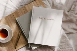 Hold the moments - Family Keepsake Journal