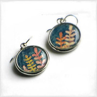 Lacy Fern Dangle Earrings