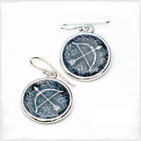 Products: Bow and Arrow Art Dangle Earrings