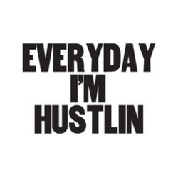 Everyday I'm Hustlin Tattoo 2-Pack