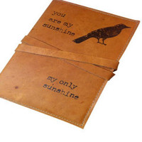 Products: You Are My Sunshine Standard Leather Journal