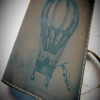 Products: Hot Air Balloon Standard Leather Journal