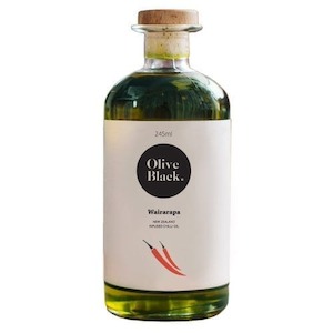 Chilli Infused Olive Oil - 245ml - Olive Black