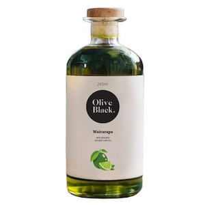 Products: Lime Infused Olive Oil - 245ml - Olive Black
