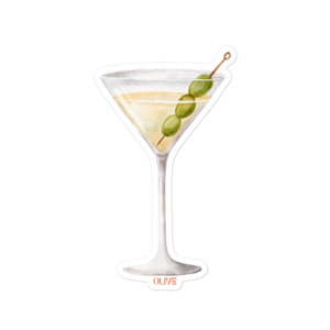 Olive' in my Martini Stickers - Olive