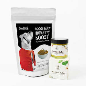Bundle Save: Doggy Daily 150g Supplement & Pet Skin Balm