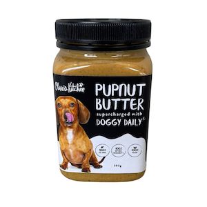 Olives Kitchen: Pupnut Butter | Supercharged with Doggy Daily