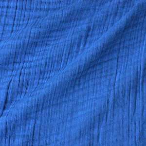 Face: Double Muslin Cloth - blue
