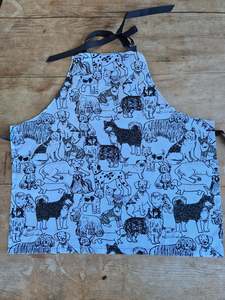 Adult Apron Dogs Sketch