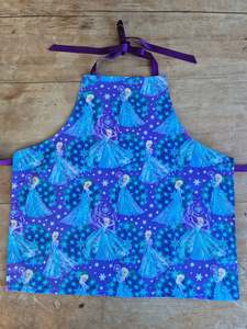 Children's Apron Frozen purple