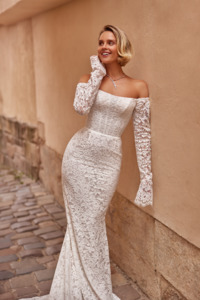 Products: Nataliya Vilchuck – Gold Top Wedding Gown - Olivia Rose Bridal