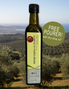 Frantoio: Wainui-o-mata Olives Premium Mellow Blend - 2025 - free pourer!