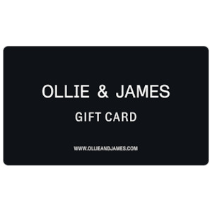 OLLIE & JAMES Gift Card