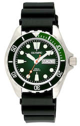 Dive Watches: Classic Dive Watch - 200m - Green