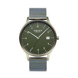Gents Watches: Obaku Gents Chia - Leaf