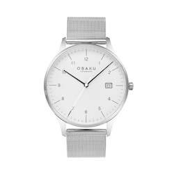 Gents Watches: Obaku Gents Chia - Steel