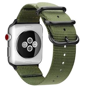 Nato Style Replacement Band for Apple Watch - Army