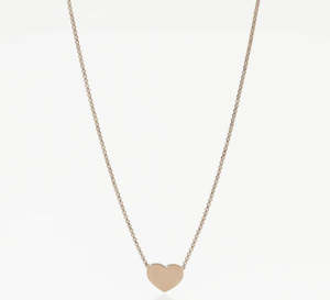 Products: Amen Heart Necklace - Rose