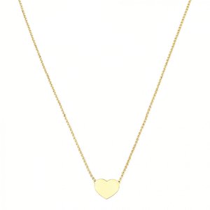 Amen Heart Necklace - Gold