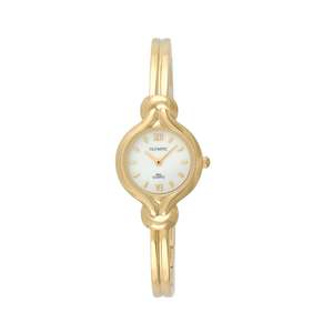 Ladies Watches: Ladies Bangle Style Watch Gold