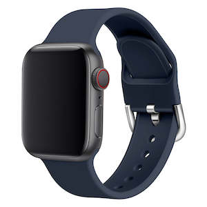 Silicone Replacement Band for Apple Watch - Navy