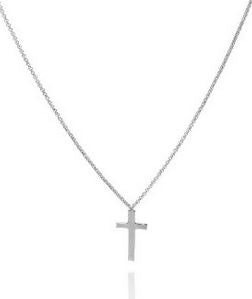 Amen Jewellery: Amen Cross Necklace - Silver