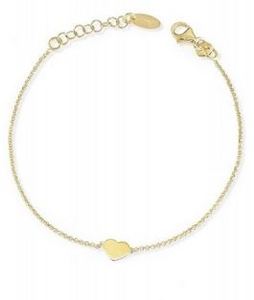 Amen Jewellery: Amen Heart Bracelet - Gold