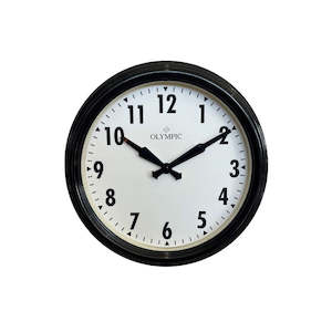 All: Topham Station Clock 32cm - Black