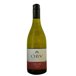 White Wine: OBV Gisborne Pinot Gris Omaha Bay Vineyard