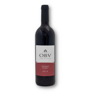 Red Wine: OBV Malbec 2019 (Matakana) Omaha Bay Vineyard