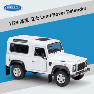 Car Body Style Rv Suv: WELLY 1/24 Land Rover Defender /With Roof Rack Modern Car Model