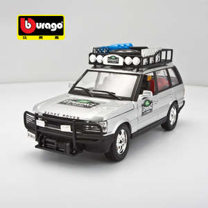 Car Body Style Rv Suv: Bburago 1/24 Land Rover Range Rover With Roof Rack Modern Car Model
