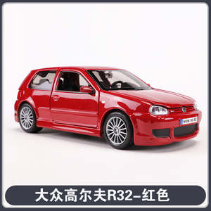 Car Body Style Sedan: Bburago 1/24 Volkswagen Golf R32 Modern Car Model