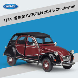 Car Body Style Sedan: Welly 1/24 Citroen 2CV 6 Charleston Modern Car Model