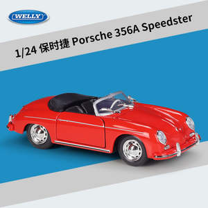 Car Body Style Convertible Coupe: Welly 1/24 Porsche 356 NO.1 Roadster 1948 Classic Car Model