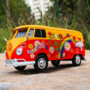 Car Body Style Van Bus: Motormax 1/24 Volkswagen VW  Bus Modern Car Model